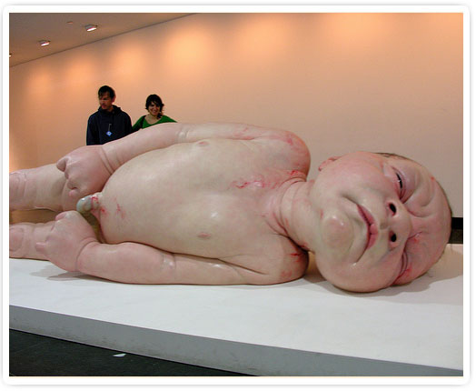 Baby - by Ron Mueck