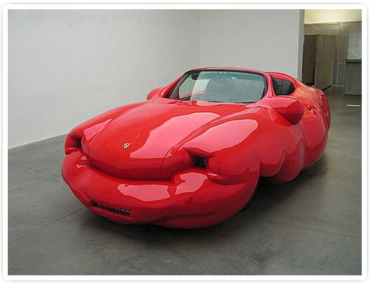Fat Car - by Erwin Wurm
