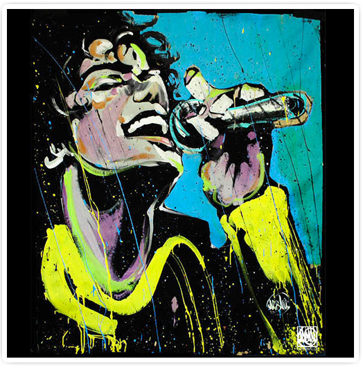 Michael Jackson by David Garibaldi Painting