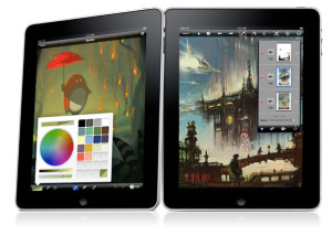 Brushes and Sketchbook Pro for the iPad