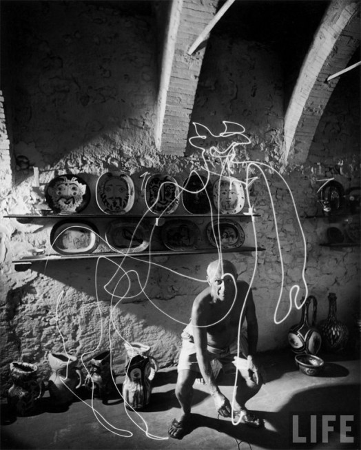 Picasso Light Drawings