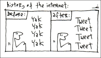 history of the internet - by Hugh Mccleod