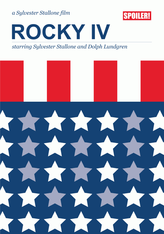 Rocky IV Spoiler Poster