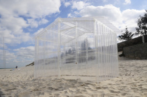 Paul Caporn. the invisible shed. Sculpture by the Sea