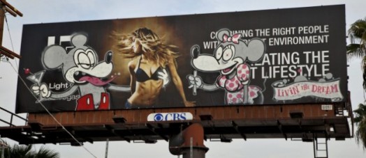 banksy-billboard-mickey-hollywood