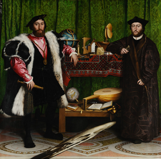 The Ambassadors by Hans Holbein the Younger