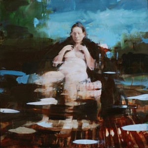 Painting for Velazquez 36" x 36, oil on board