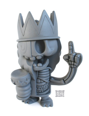 Collaboration with Clutter Magazine to dissect their Toy Prince character. Original character designed by Pete Fowler.